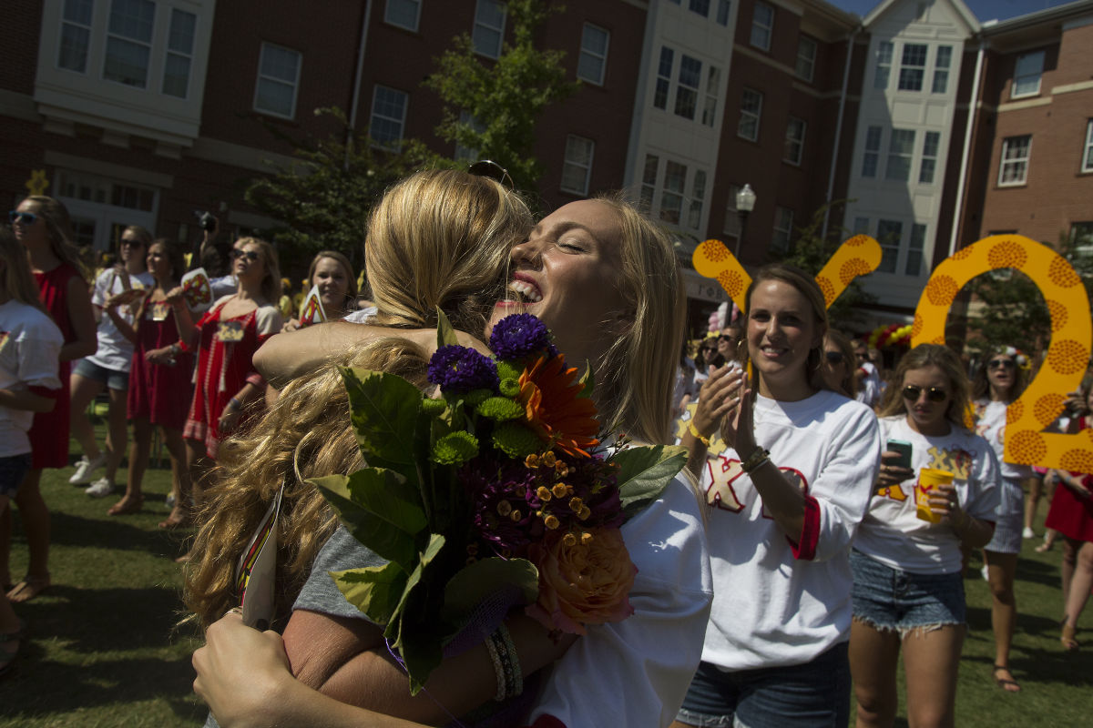 Auburn University bid day 2014
